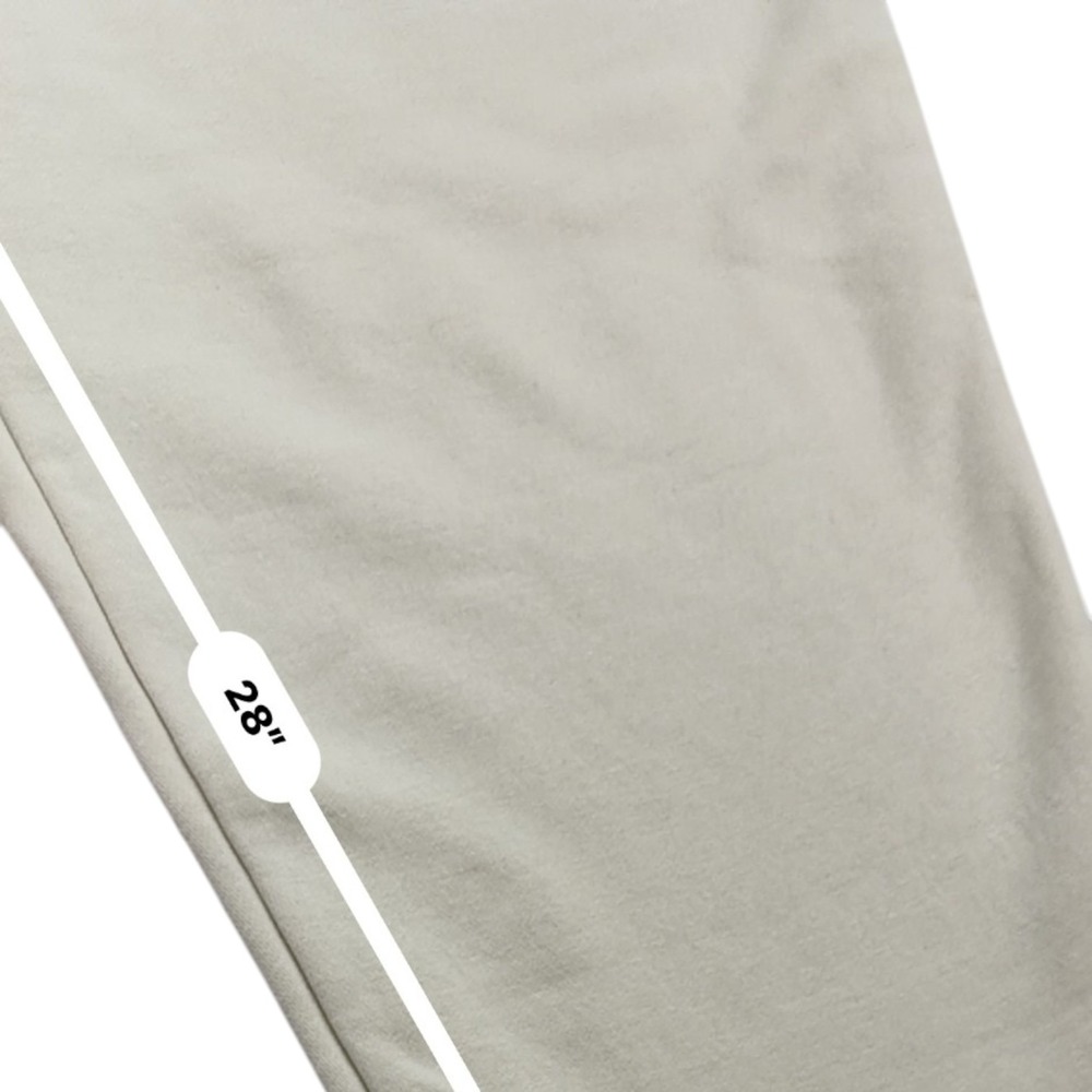 Ed Hardy Womens Sweatpants 1X Ivory Cotton Blend Jogger Tiger Rose Graphic NWT - Picture 8 of 11